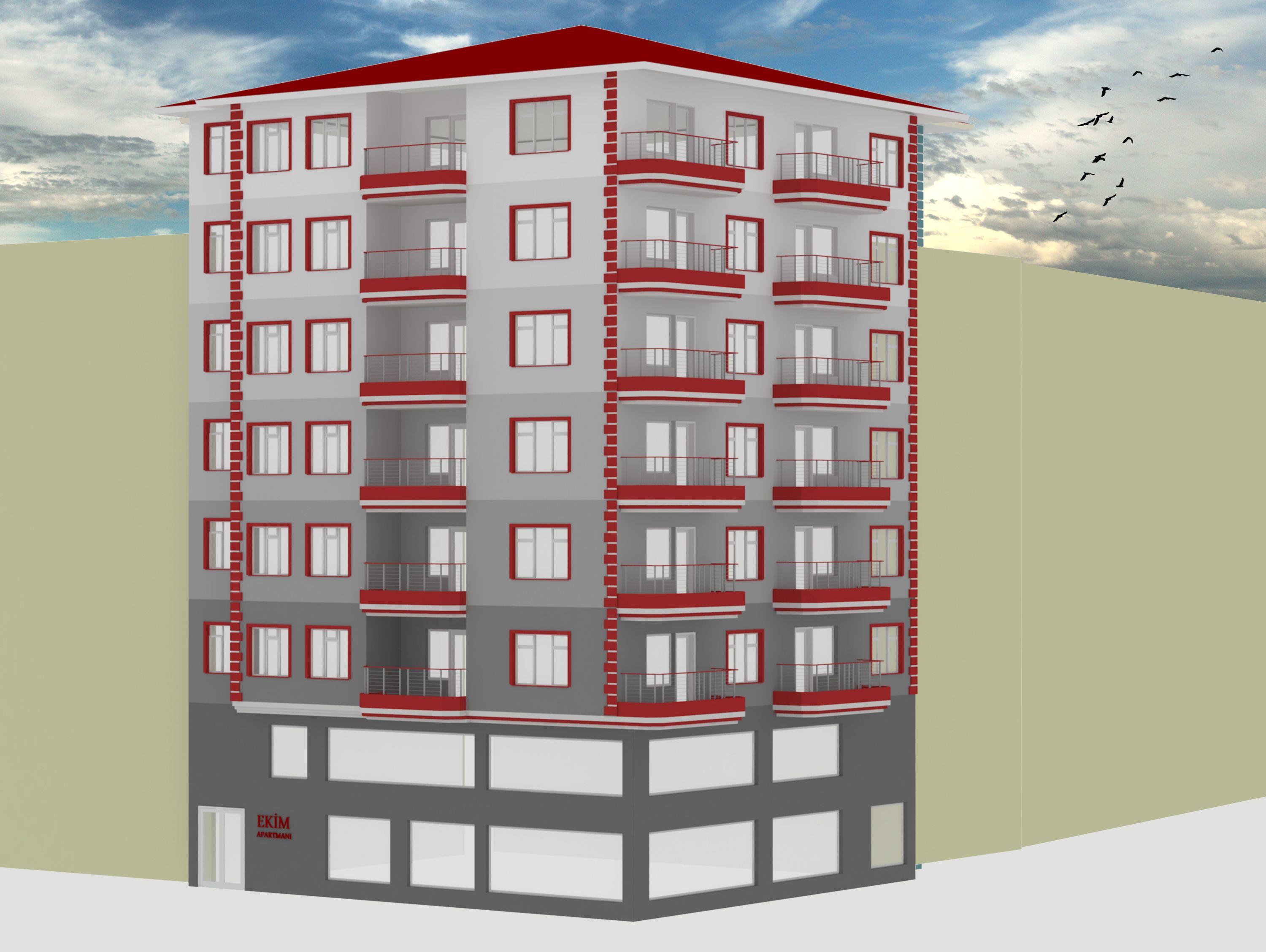 Ekim Apartmanı - Yeşilyol - Afyonkarahisar